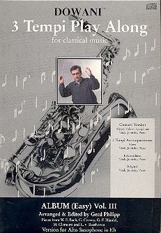 Album 1, 2, 3, 4 Piano Accompaniment for Alto Sax 