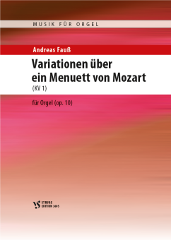 Variationen über ein Menuett (KV1) von Mozart op. 10 