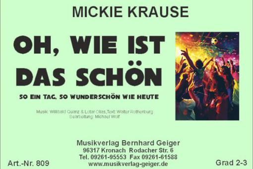 Oh wie ist das schön 