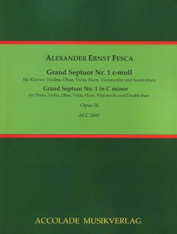 Grand Septuor Nr. 1 c-Moll op. 26 