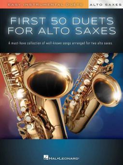 First 50 Duets for Two Alto Saxophones 