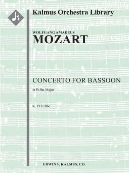 Concerto for Bassoon K. 191/186e 
