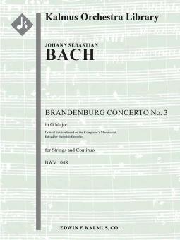 Brandenburg Concerto No. 3 in G, BWV 1048 