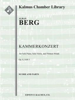 Kammerkonzert op. 8/IAB 3 