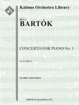Concerto for Piano No. 1 Sz.83 