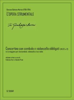 Concertino con cembalo e violoncello obbligati HH.32 n. 12 in La maggiore 