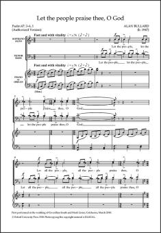 Let the people praise thee, O God 