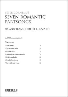 Seven Romantic Partsongs 