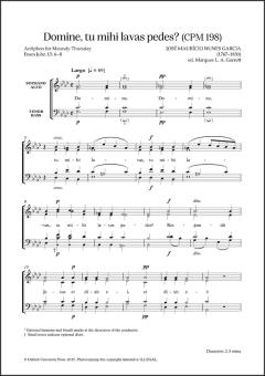 Domine, tu mihi lavas pedes? 