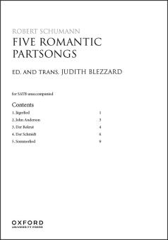 Five Romantic Partsongs 