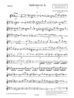 Sinfonia in A Download