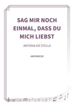 Sag mir noch einmal, dass du mich liebst 