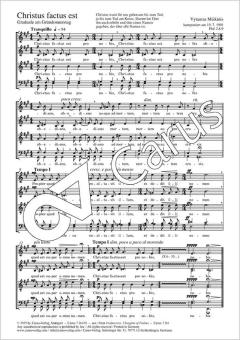 Christus factus est Standard