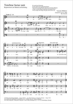 Tenebrae factae sunt Standard