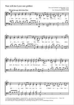 Nun will der Lenz uns grüßen Standard