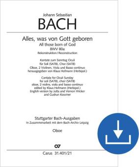 Alles, was von Gott geboren BWV 80a, BWV3 80.1 