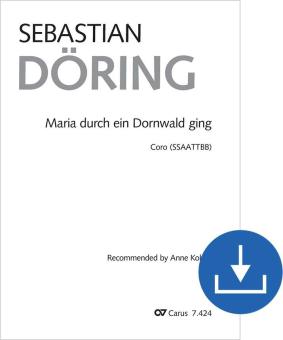 Maria durch ein Dornwald ging Download