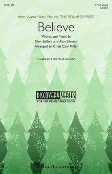 Believe (from Polar Express) Standard