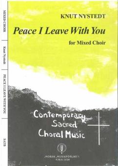 Peace I leave with you 