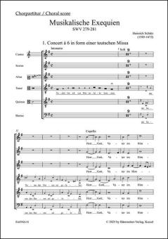 Musikalische Exequien SWV 279-281 Standard