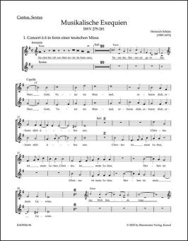 Musikalische Exequien SWV 279-281 Standard