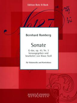 Sonate G-Dur op. 43/3 