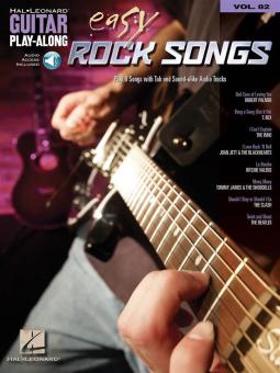 Guitar Play-Along Vol. 82: Easy Rock Songs 