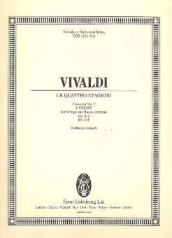 Concerto Nr. 5 g-moll 'Der Sommer' op. 8 Nr. 2 RV 315 