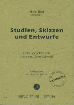 Studien, Skizzen und Entwürfe 