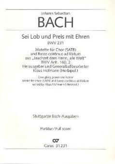 Sei Lob und Preis mit Ehren BWV 231 
