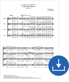 Lobet den Herrn Download