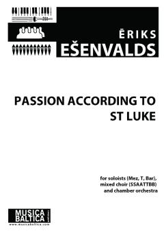 Passion according to St Luke 
