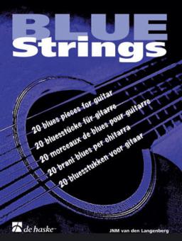 Blue Strings for Guitar 
