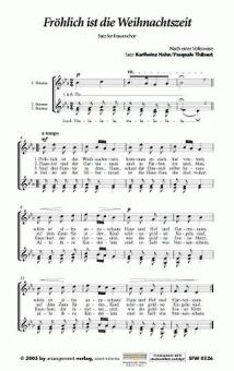 Fröhlich ist die Weihnachtszeit 