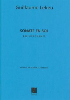 Sonate En Sol Majeur 