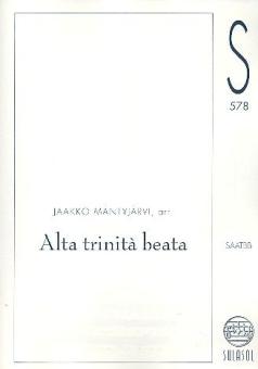 Alta trinità beata 