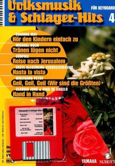 Volksmusik & Schlager-Hits 4 (mit Midi-Diskette) 