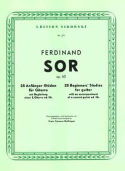 25 Anfänger-Etüden op. 60 
