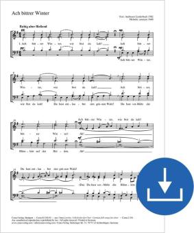 Ach bittrer Winter Download