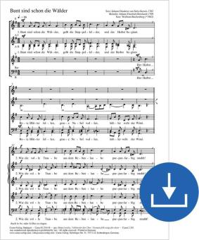 Bunt sind schon die Wälder Download