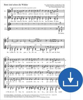 Bunt sind schon die Wälder Download