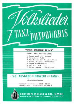 7 Volkslieder Tanzpotpourris 