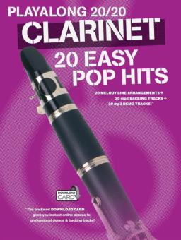 Playalong 20/20 Clarinet: 20 Easy Pop Hits 