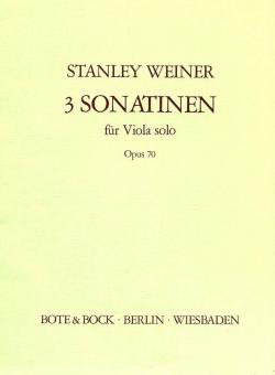 Drei Sonatinen op. 70 