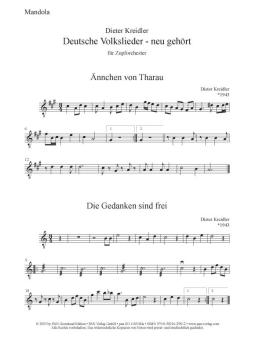 Deutsche Volkslieder - neu gehört 