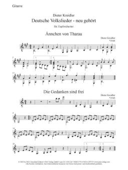 Deutsche Volkslieder - neu gehört 
