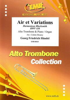 Air et Variations HWV 430 Standard