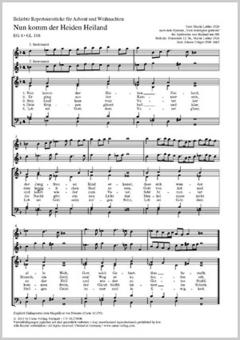 Beliebte Repertoirestücke für Advent und Weihnachten 