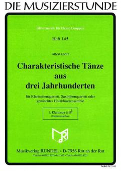 Charakteristische Tänze aus 3 Jahrhunderten 