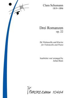 Drei Romanzen op. 22 